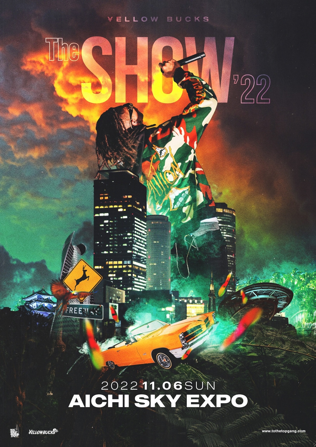 ellow Bucksがキャリア初のワンマンライブを Aichi Sky Expo(愛知県